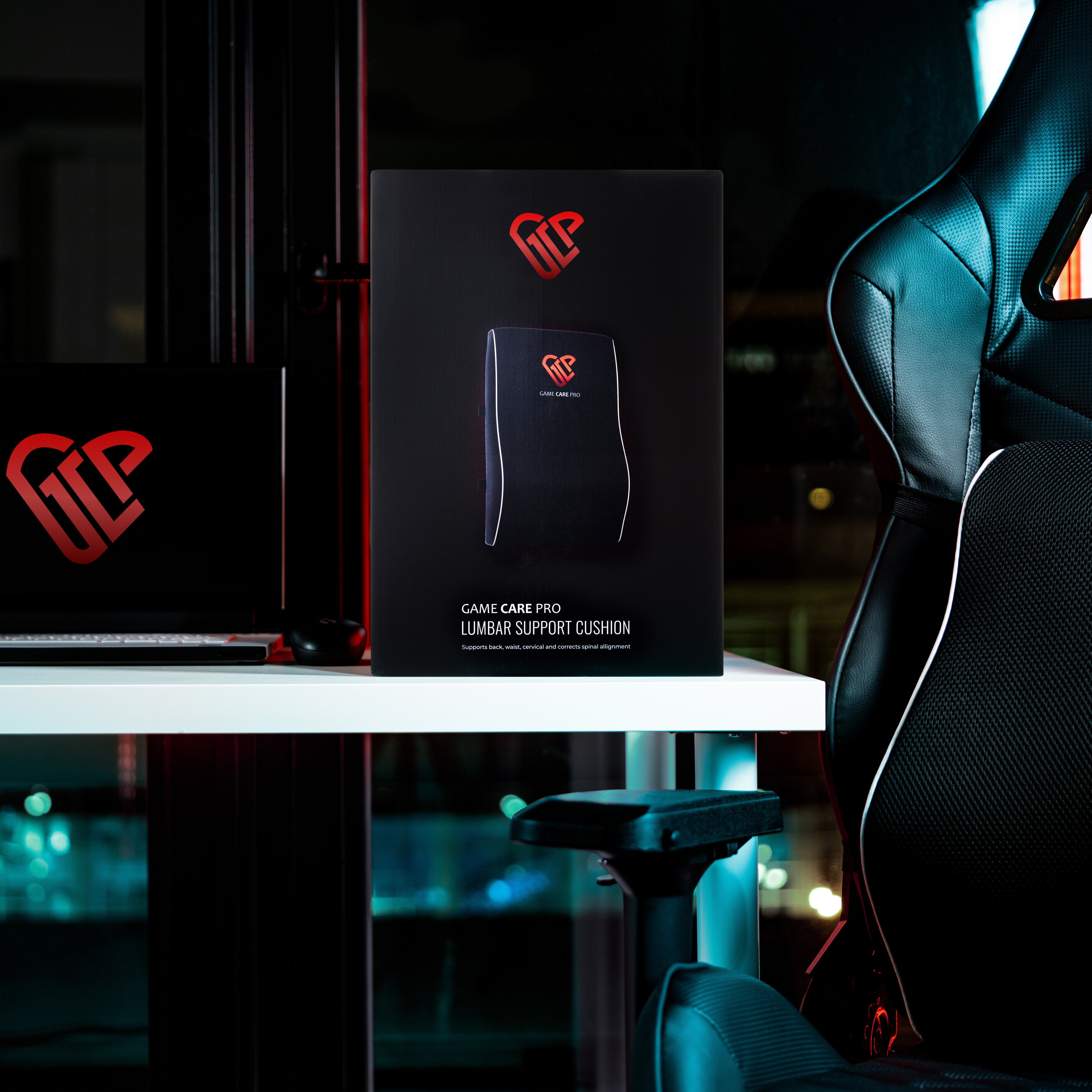 Lumbar back support cushion